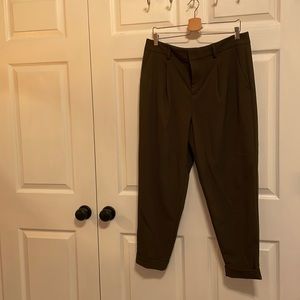 Olive Banana Republic Slacks